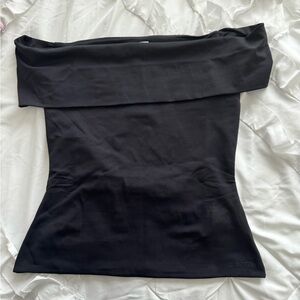 NWT, Aritizia Black Off-Shoulder Women's Top